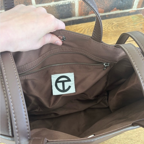 Telfar Medium Brown Tote - Picture 3 of 3